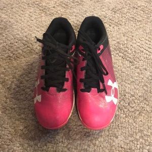 Under Armour youth cleats size 12